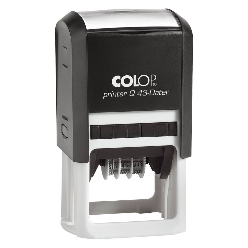Штамп без крышки 31х31мм COLOP Printer Q43 Dater
