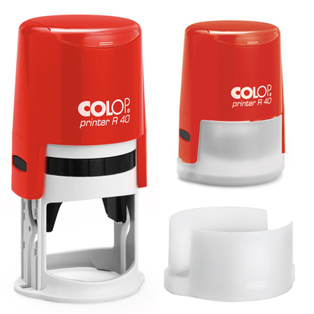 Автоматическая оснастка для круглой печати с крышкой Colop Printer R40