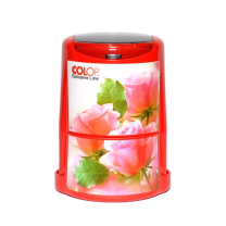 Оснастка для круглой печати с крышкой Colop Printer R40 Розы (E48).